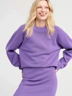 Tröjor & Cardigans>Lindex Stickad Troja Lilac