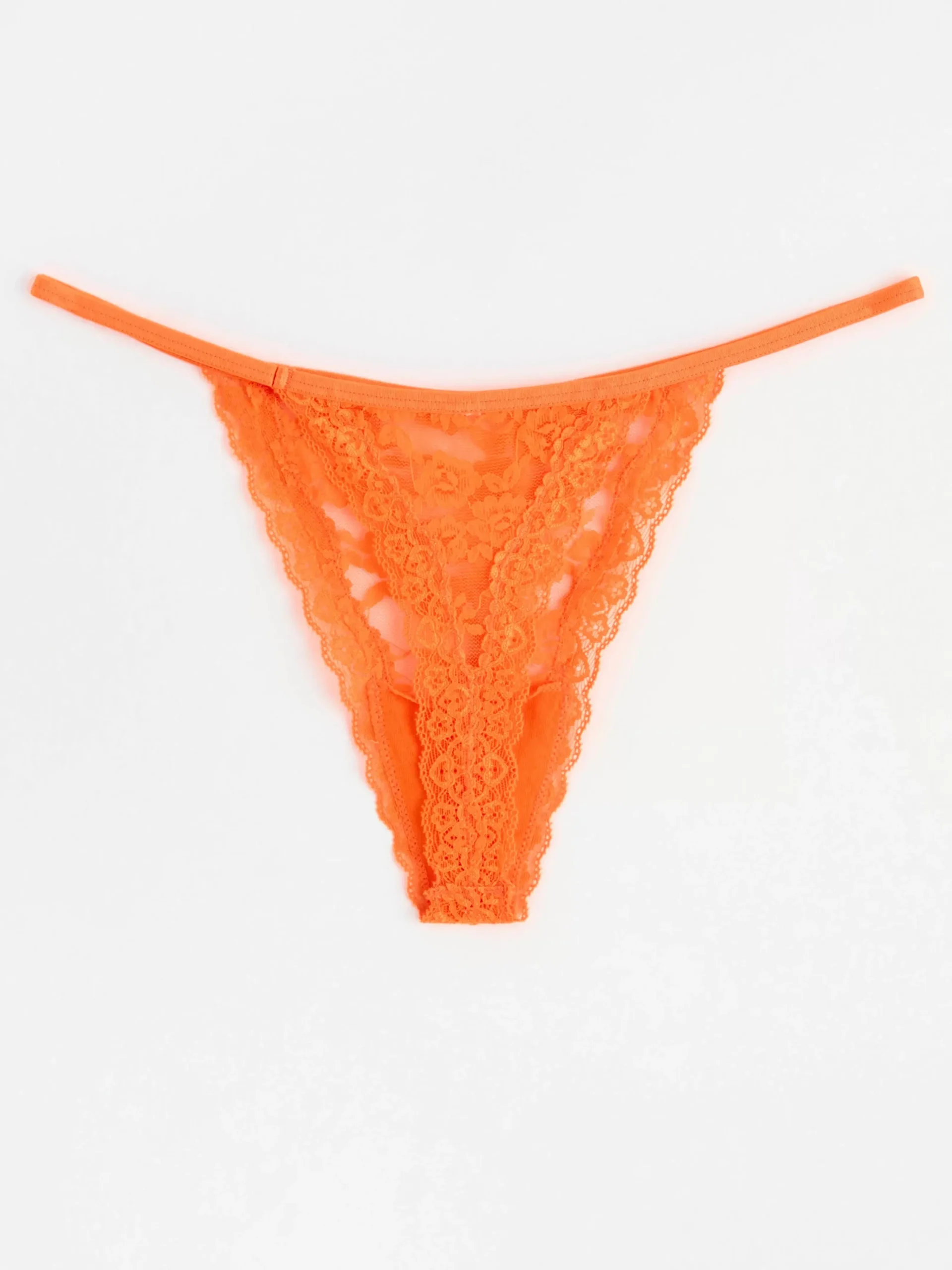 Trosor>Lindex Stringtrosa Low Waist Orange