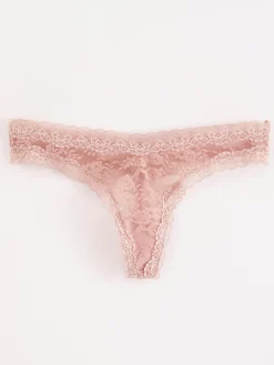 Trosor>Lindex Stringtrosa Low Waist Light Dusty Pink
