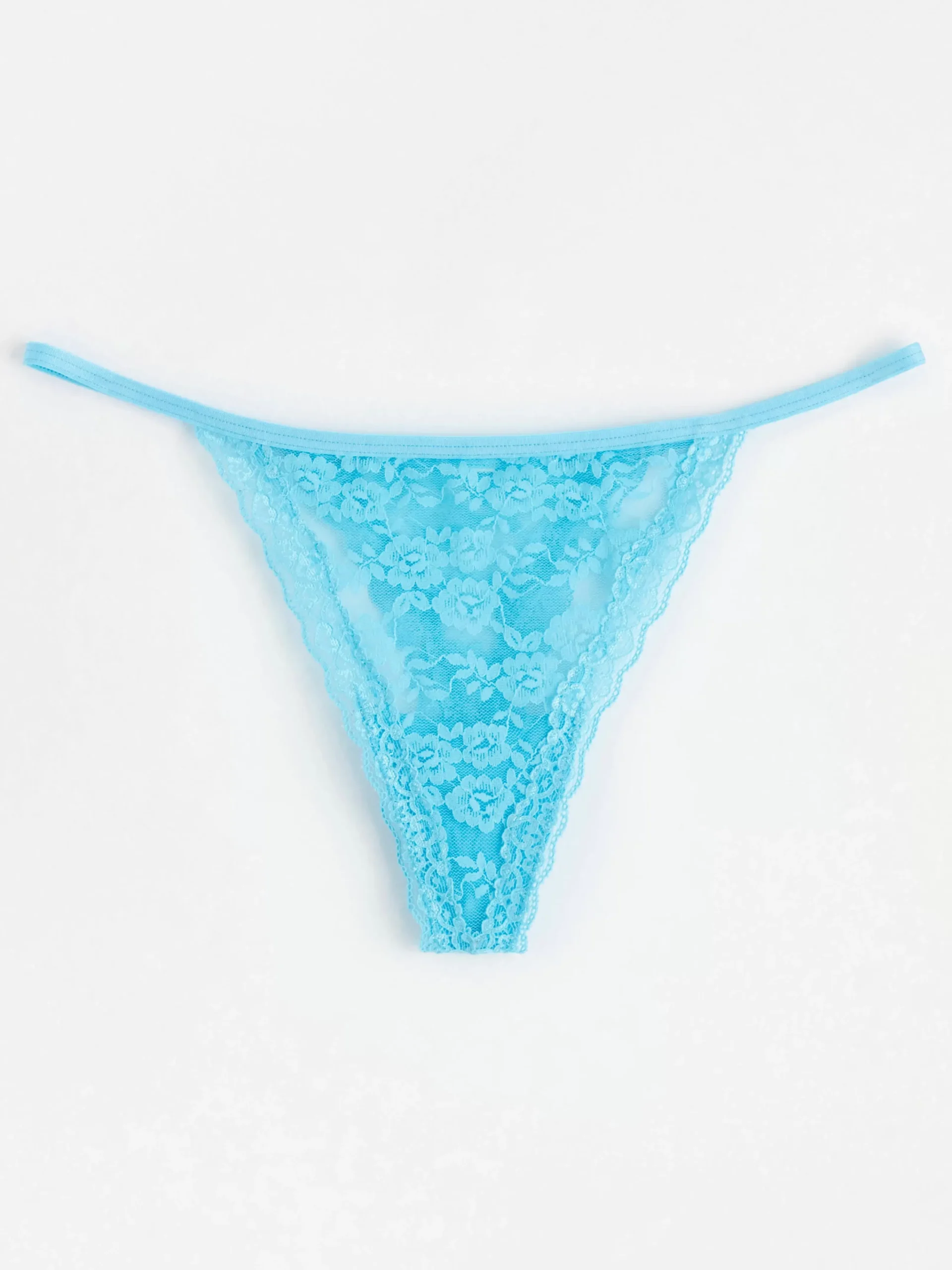 Trosor>Lindex Stringtrosa Low Waist Turquoise