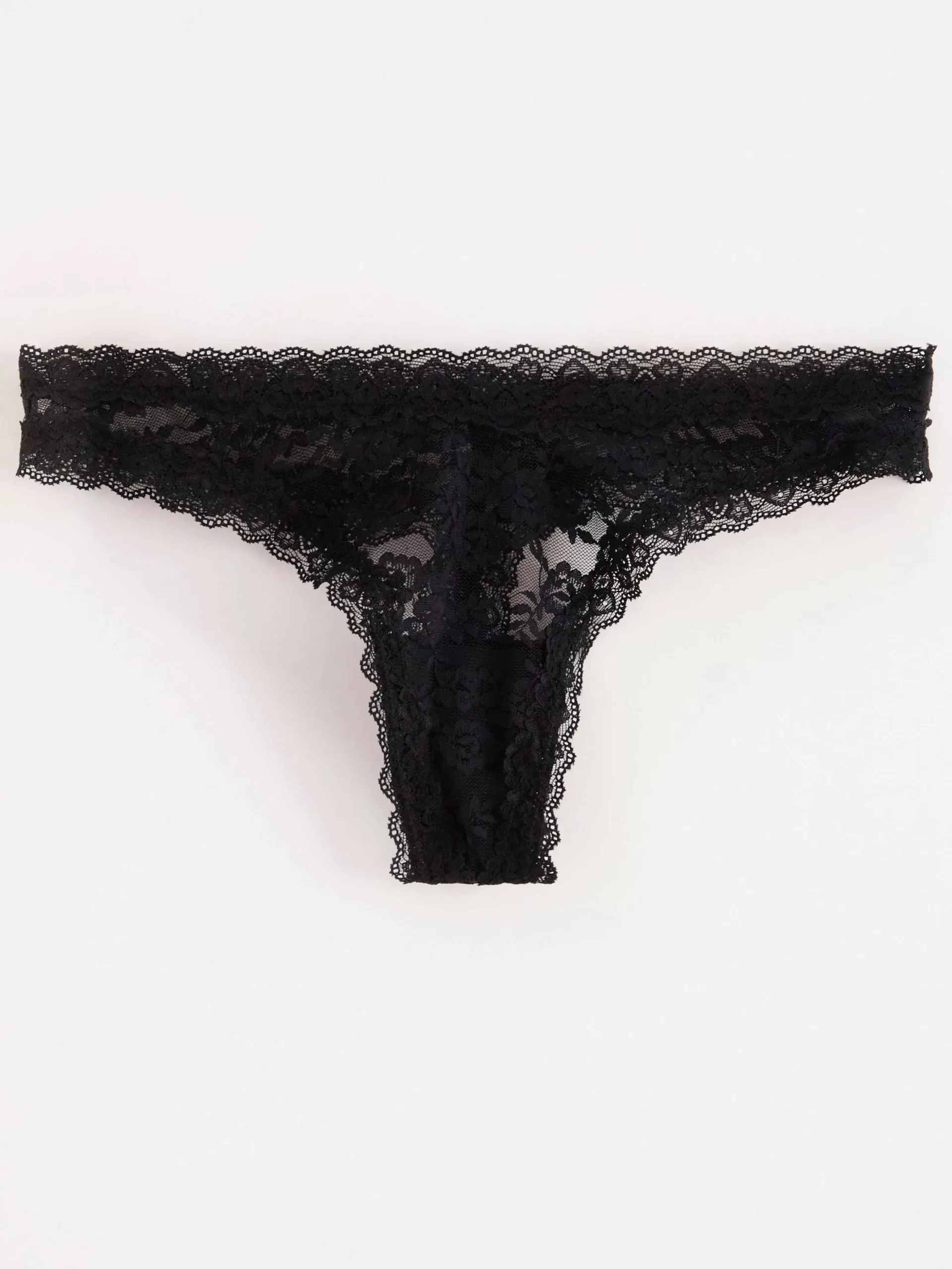 Trosor>Lindex Stringtrosa Low Waist Black