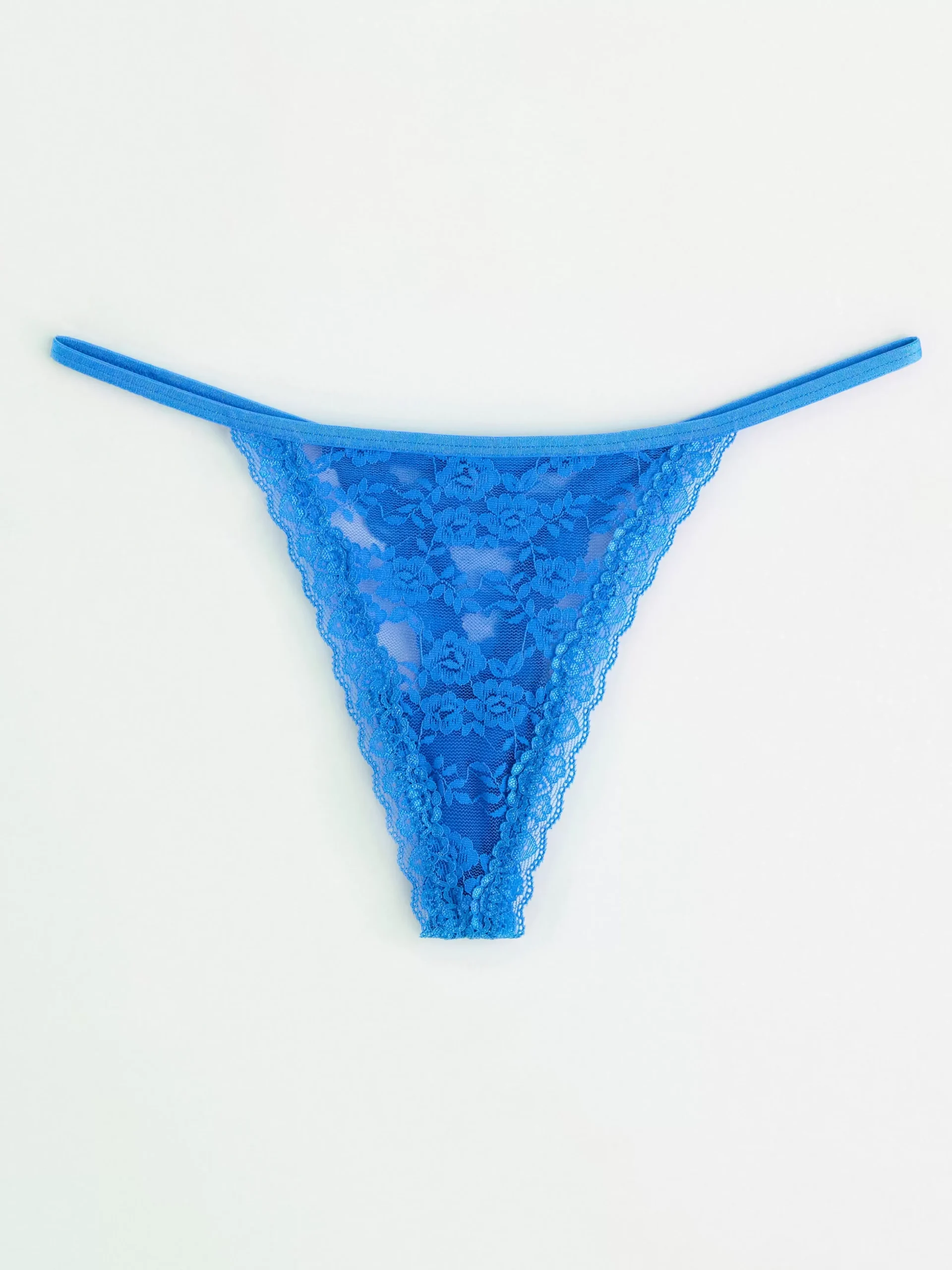 Trosor>Lindex Stringtrosa Low Waist Blue