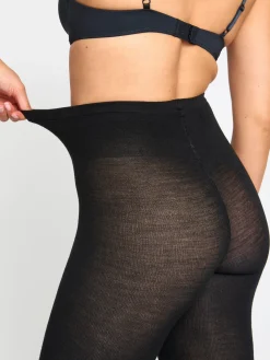 Strumpbyxor & Leggings>Lindex Strumpbyxa I Merinoull Black