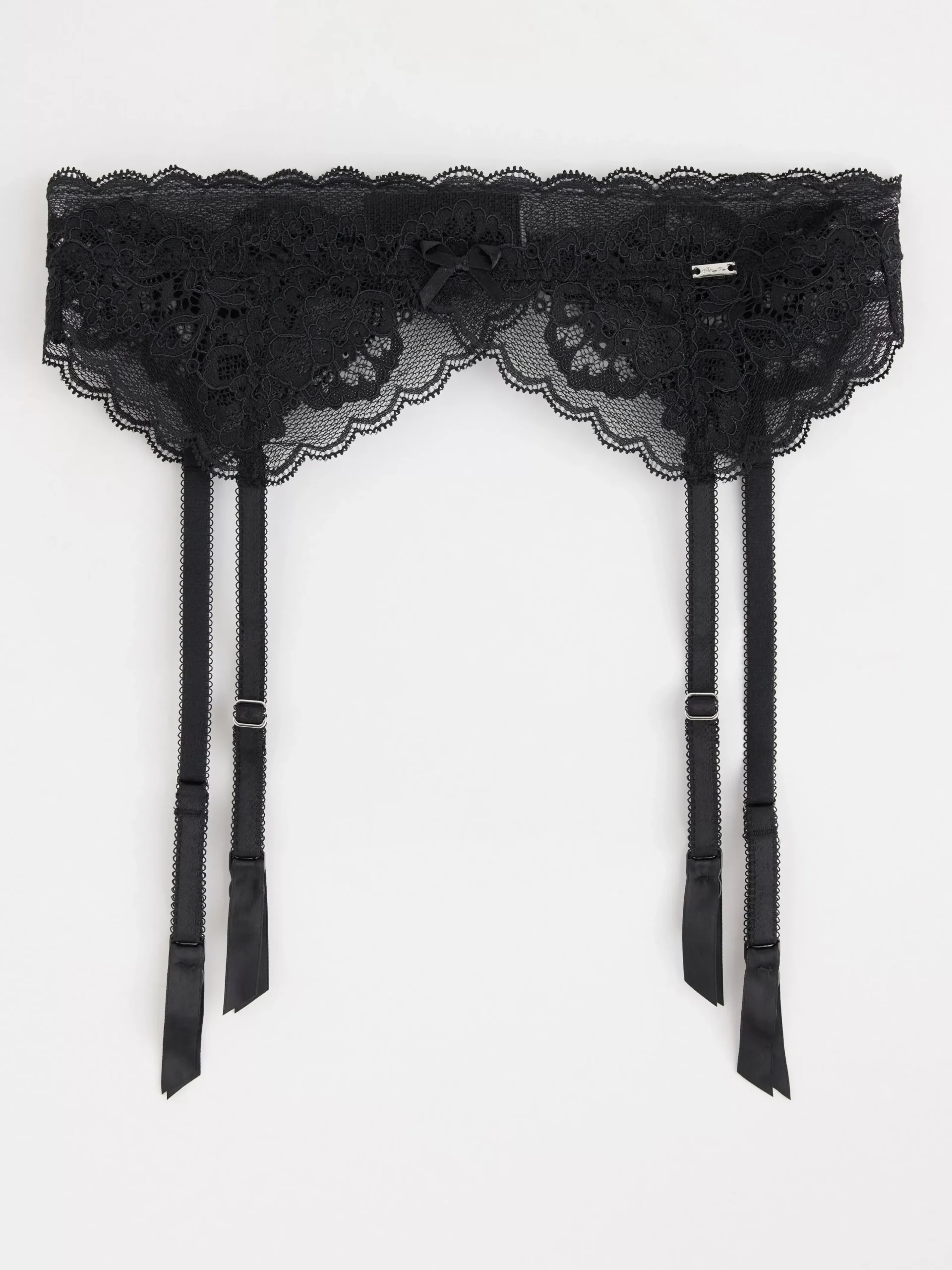 Accessoarer>Lindex Strumpebandshallare Black