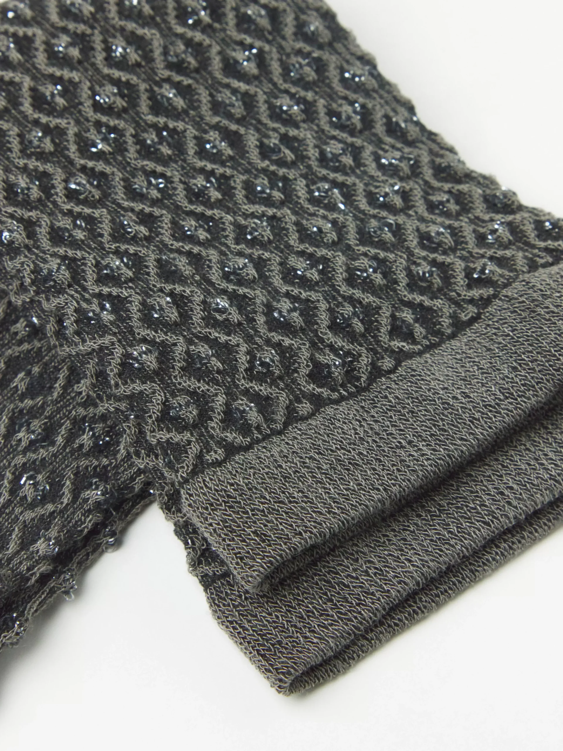 Strumpor>Lindex Strumpor Med Lurex Och Prickig Struktur Grey