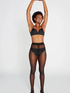 Strumpbyxor & Leggings>Lindex Super Stretch Matt Strumpbyxor 15 Denier Black