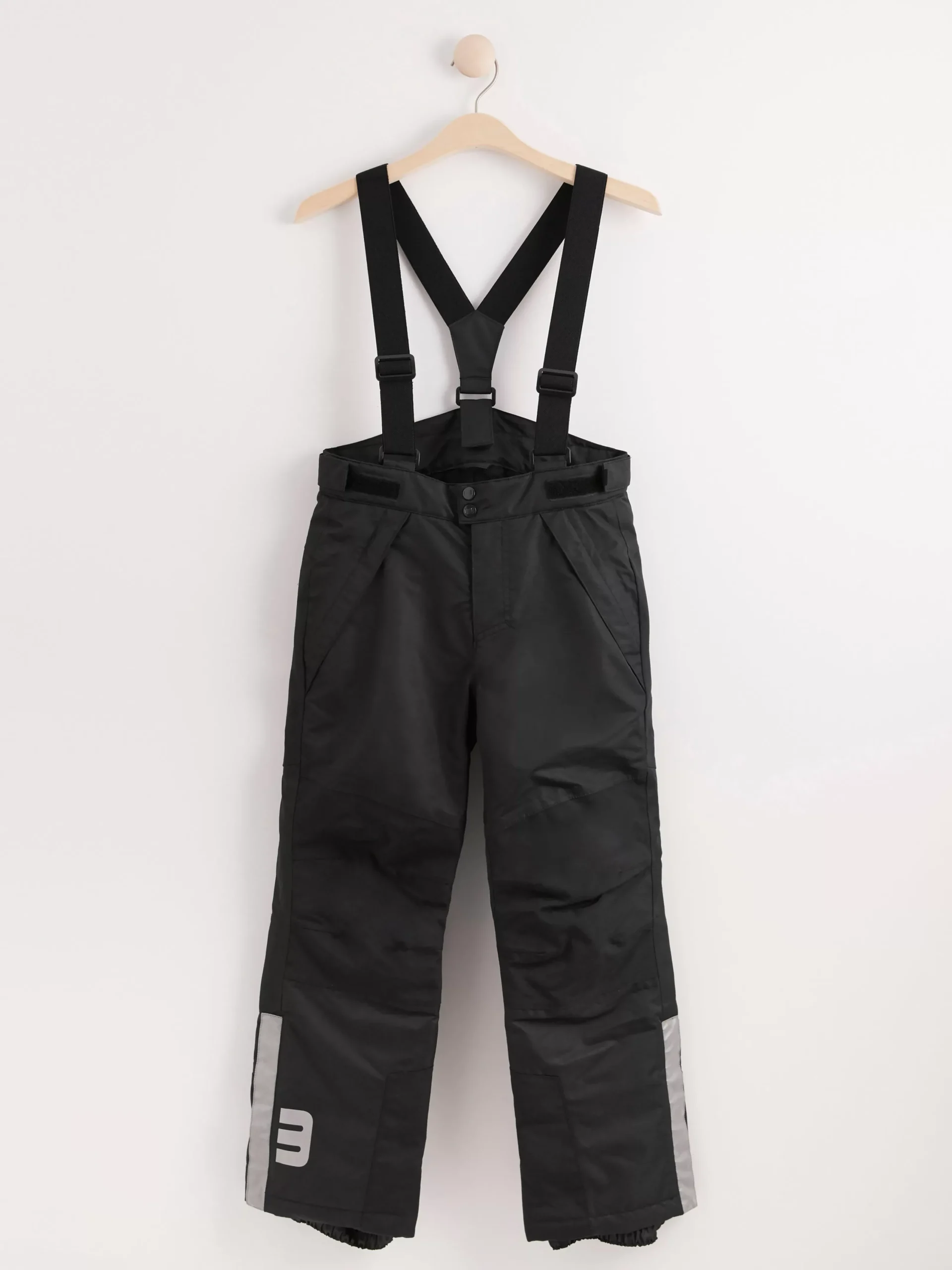Byxor & Leggings>Lindex Svart Skidbyxa Med Hangslen Black