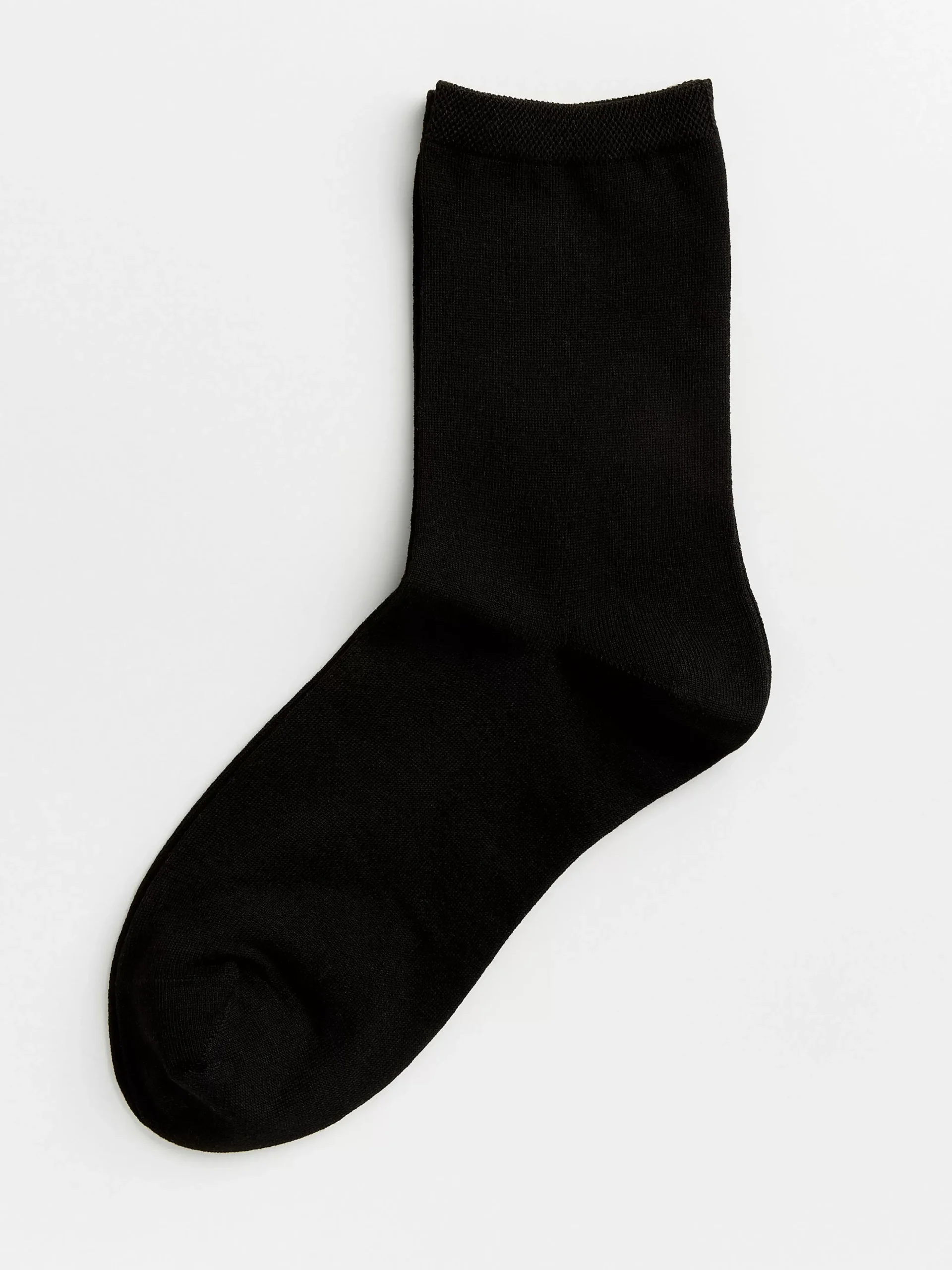 Strumpor>Lindex Svart Strumpa I Lyocellblandning Black