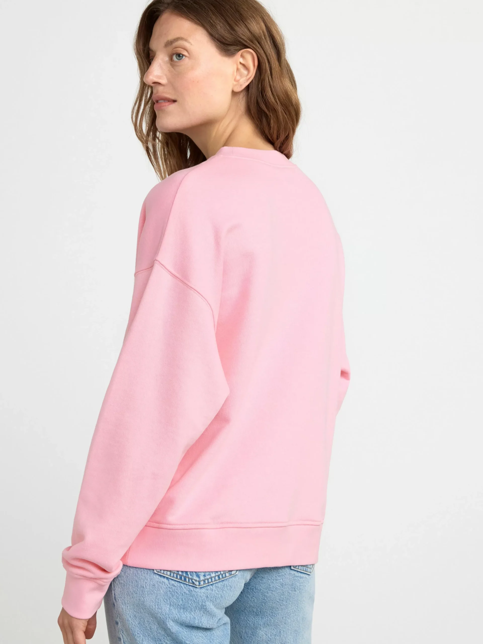 Toppar & T-Shirts>Lindex Sweatshirt I Oversize-Modell Light Pink
