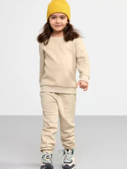 Tröjor & Cardigans>Lindex Sweatshirt Med Borstad Insida Beige