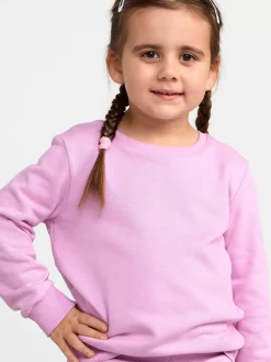 Tröjor & Cardigans>Lindex Sweatshirt Med Borstad Insida Light Lilac