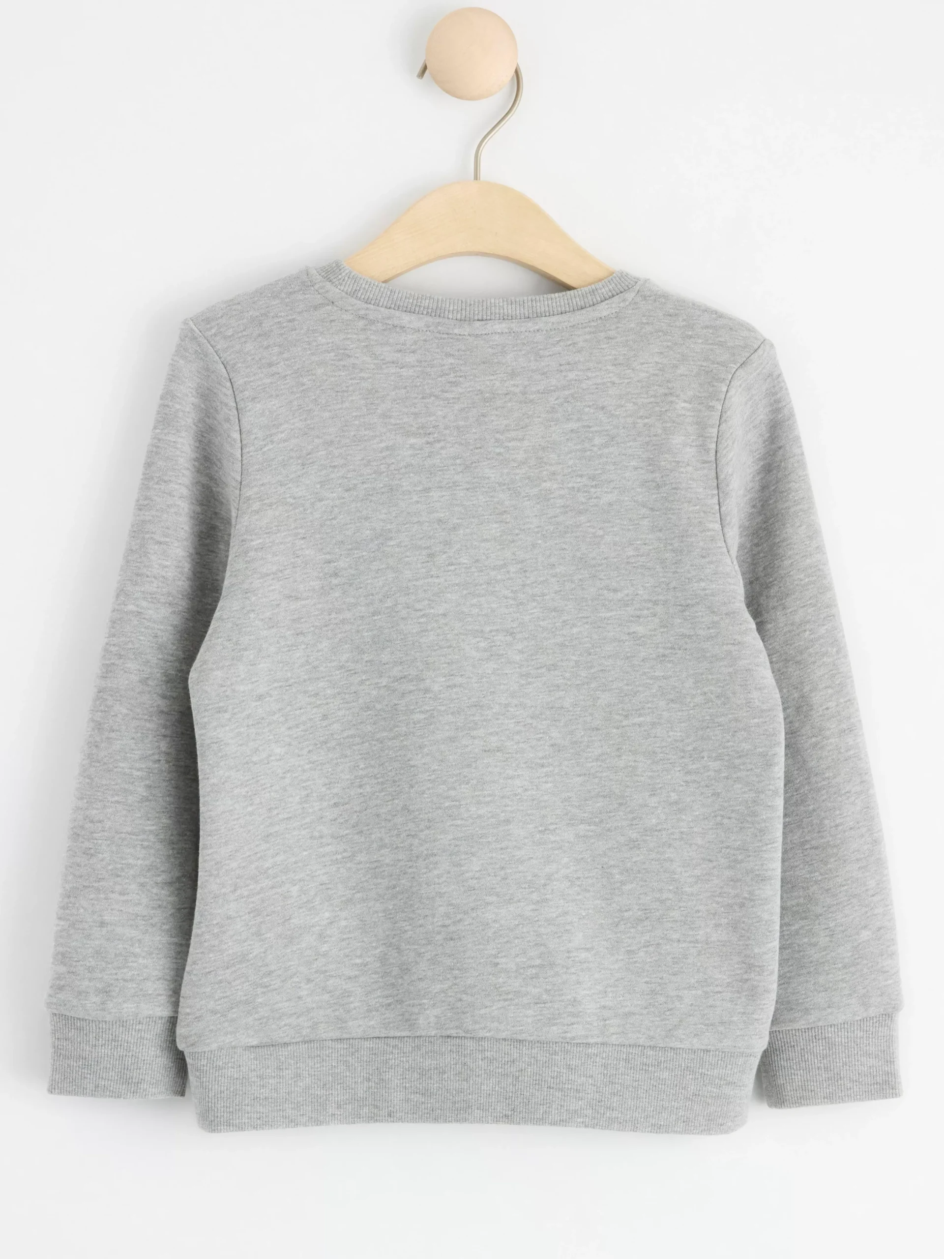 Tröjor & Cardigans>Lindex Sweatshirt Med Borstad Insida Grey Melange
