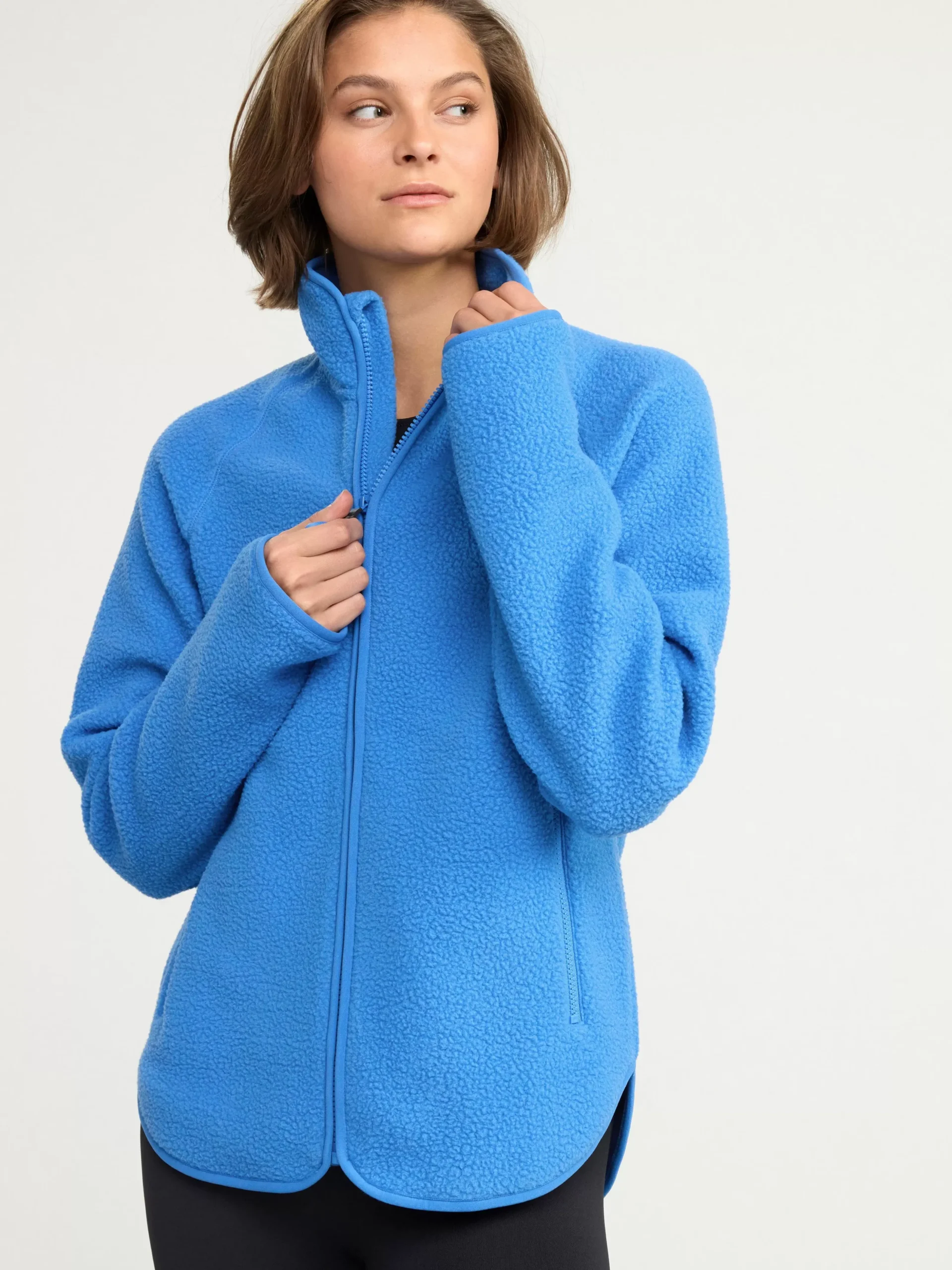 Träningskläder>Lindex Thermolite® Pilejacka Blue