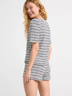 Toppar & T-Shirts>Lindex Topp Med Puffarm Off White