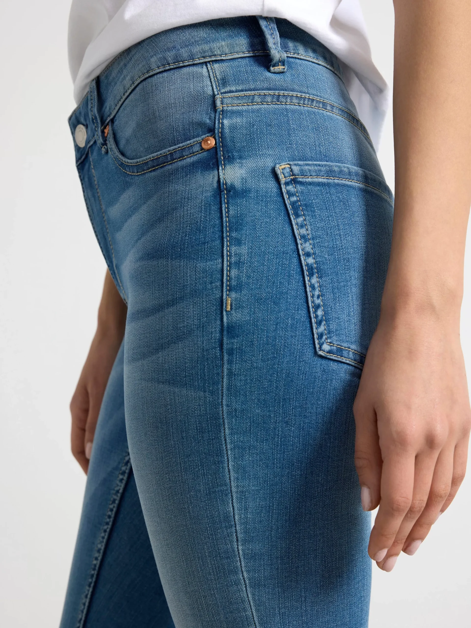 Jeans>Lindex Tova Slim Fit Jeans Denim Blue
