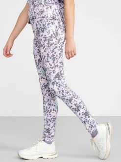 Byxor & Leggings>Lindex Traningsleggings Light Lilac