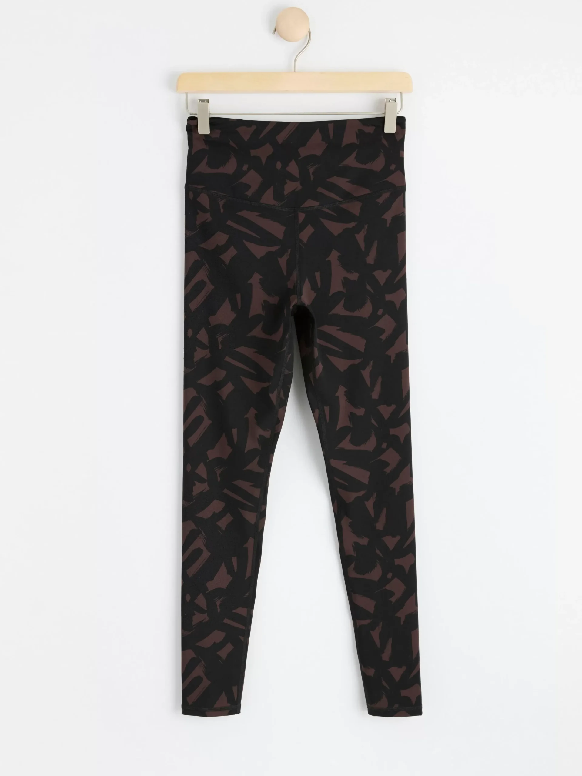 Träningskläder>Lindex Traningsleggings Dark Dusty Brown