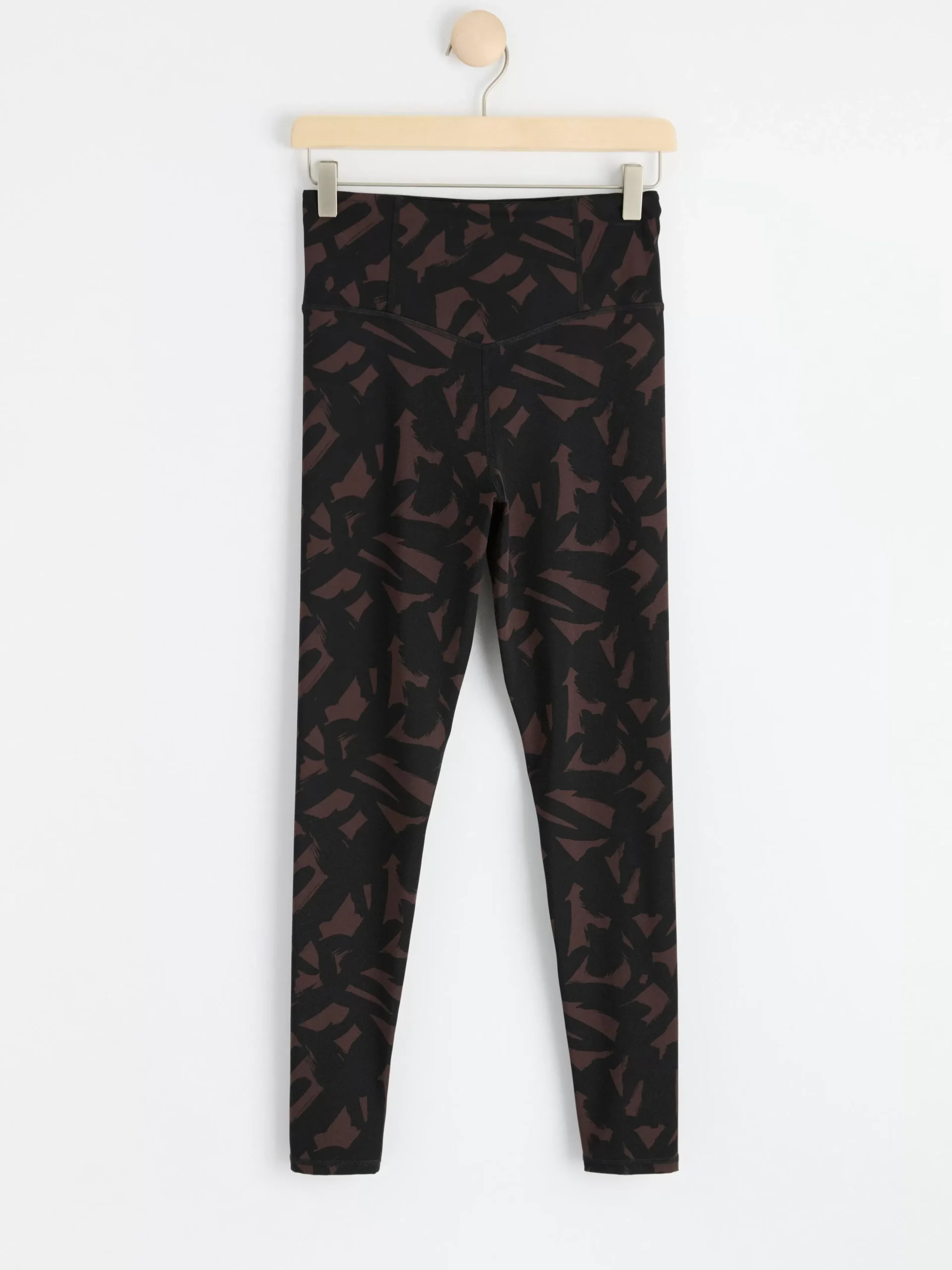 Träningskläder>Lindex Traningsleggings Dark Dusty Brown