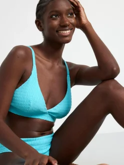 Badkläder>Lindex Trekantig Bikini Bh Turquoise