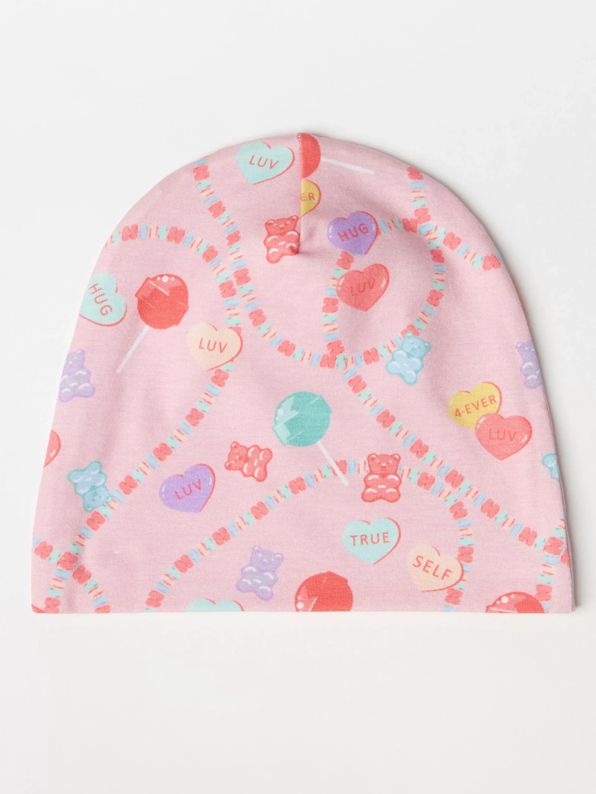 Accessoarer>Lindex Trikamossa Med Godistryck Light Pink