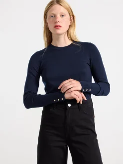 Tröjor & Cardigans>Lindex Troja Navy