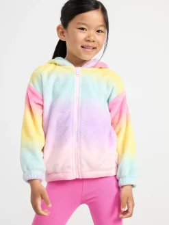 Tröjor & Cardigans>Lindex Troja Med Enhorningshuva Och Dragkedja Pink