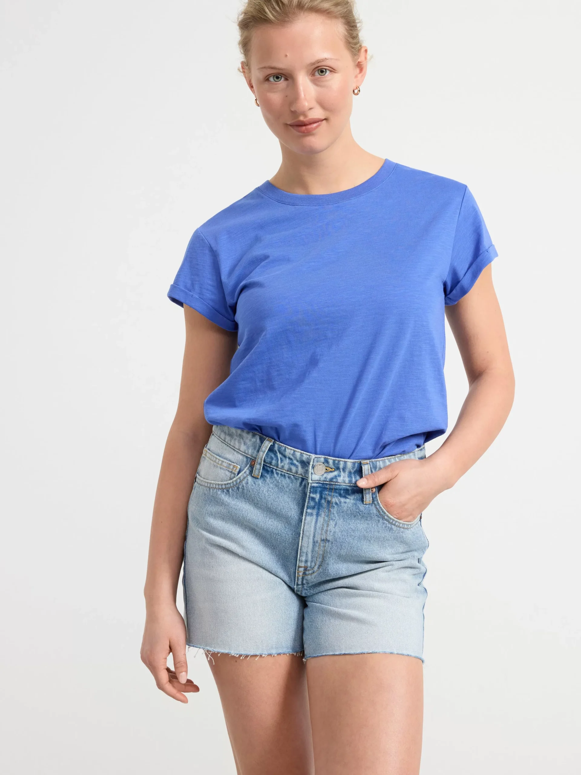 Toppar & T-Shirts>Lindex T-Shirt Dk Blue