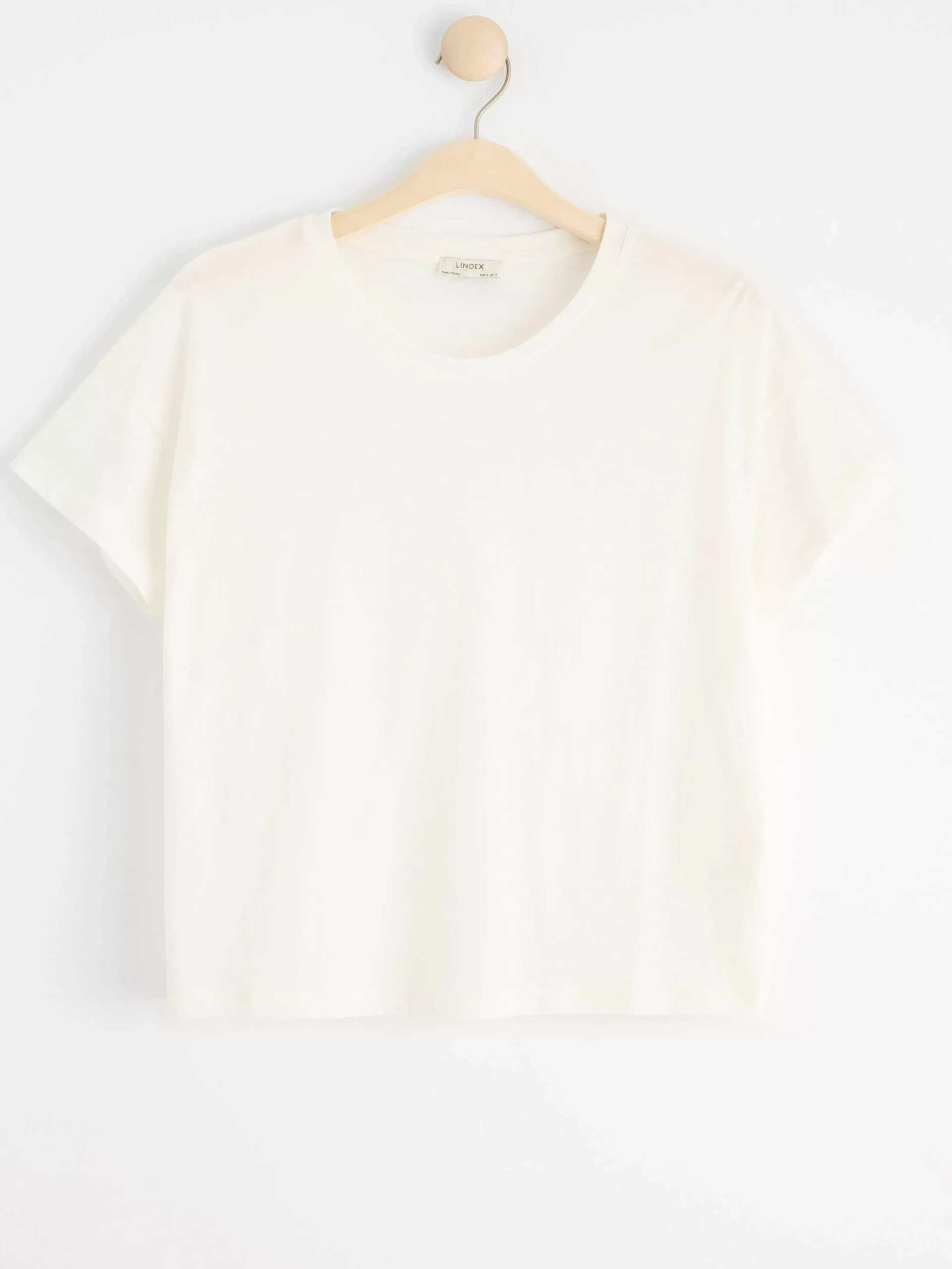 Toppar & T-Shirts>Lindex T-Shirt I Bomull White