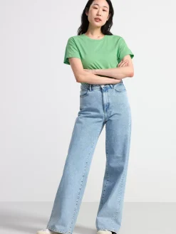 Toppar & T-Shirts>Lindex T-Shirt I Bomull Green