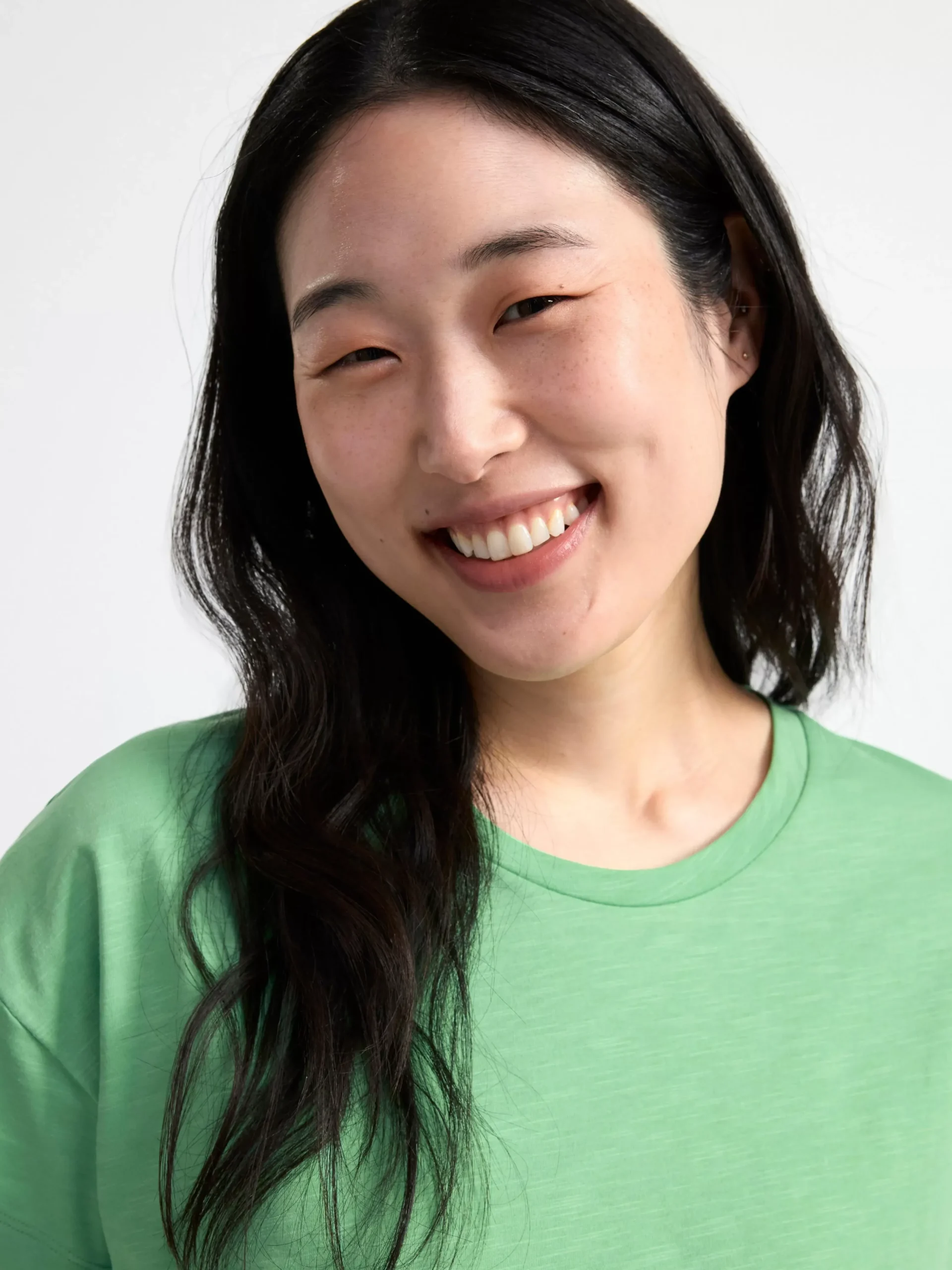 Toppar & T-Shirts>Lindex T-Shirt I Bomull Green
