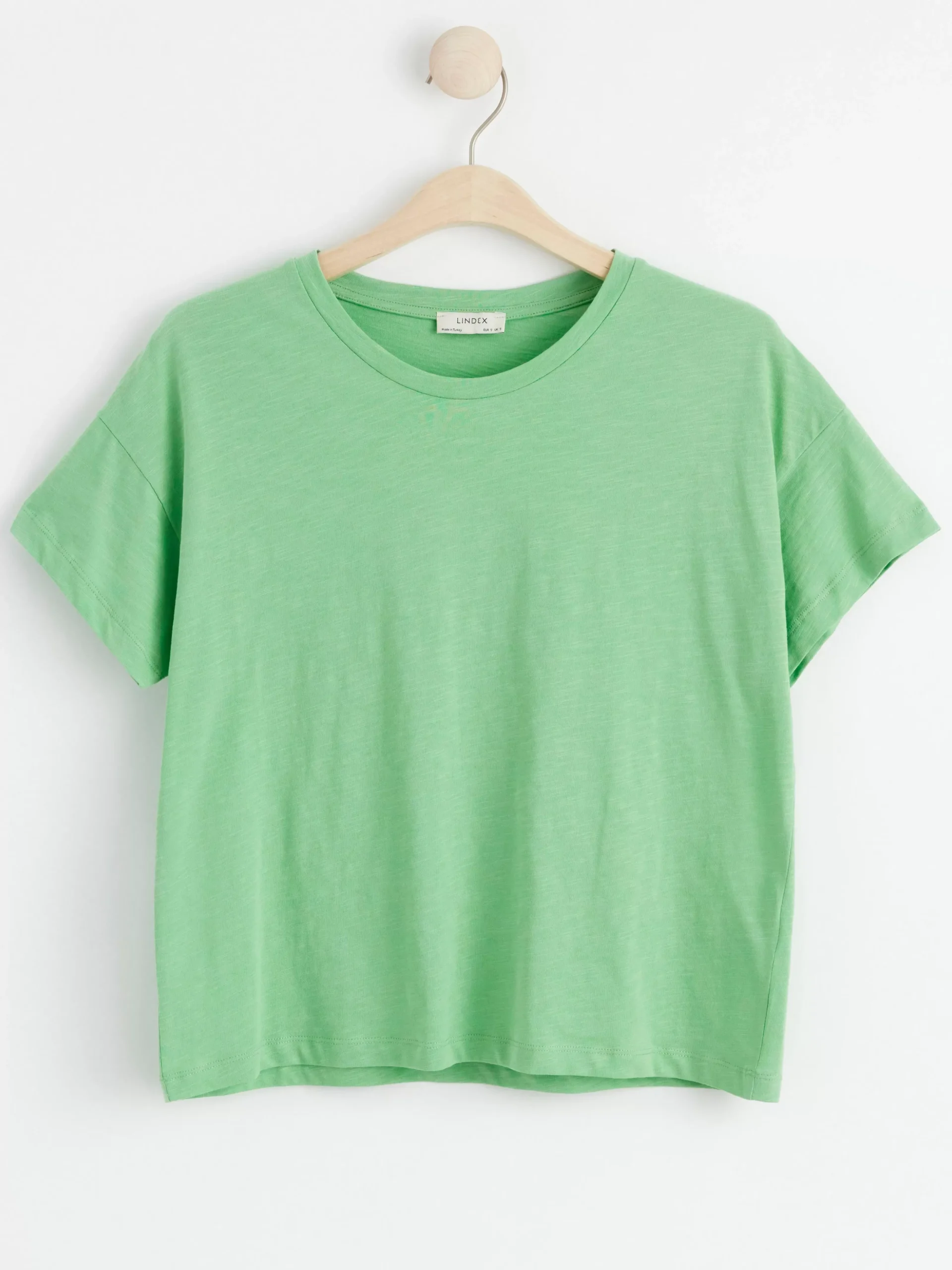 Toppar & T-Shirts>Lindex T-Shirt I Bomull Green