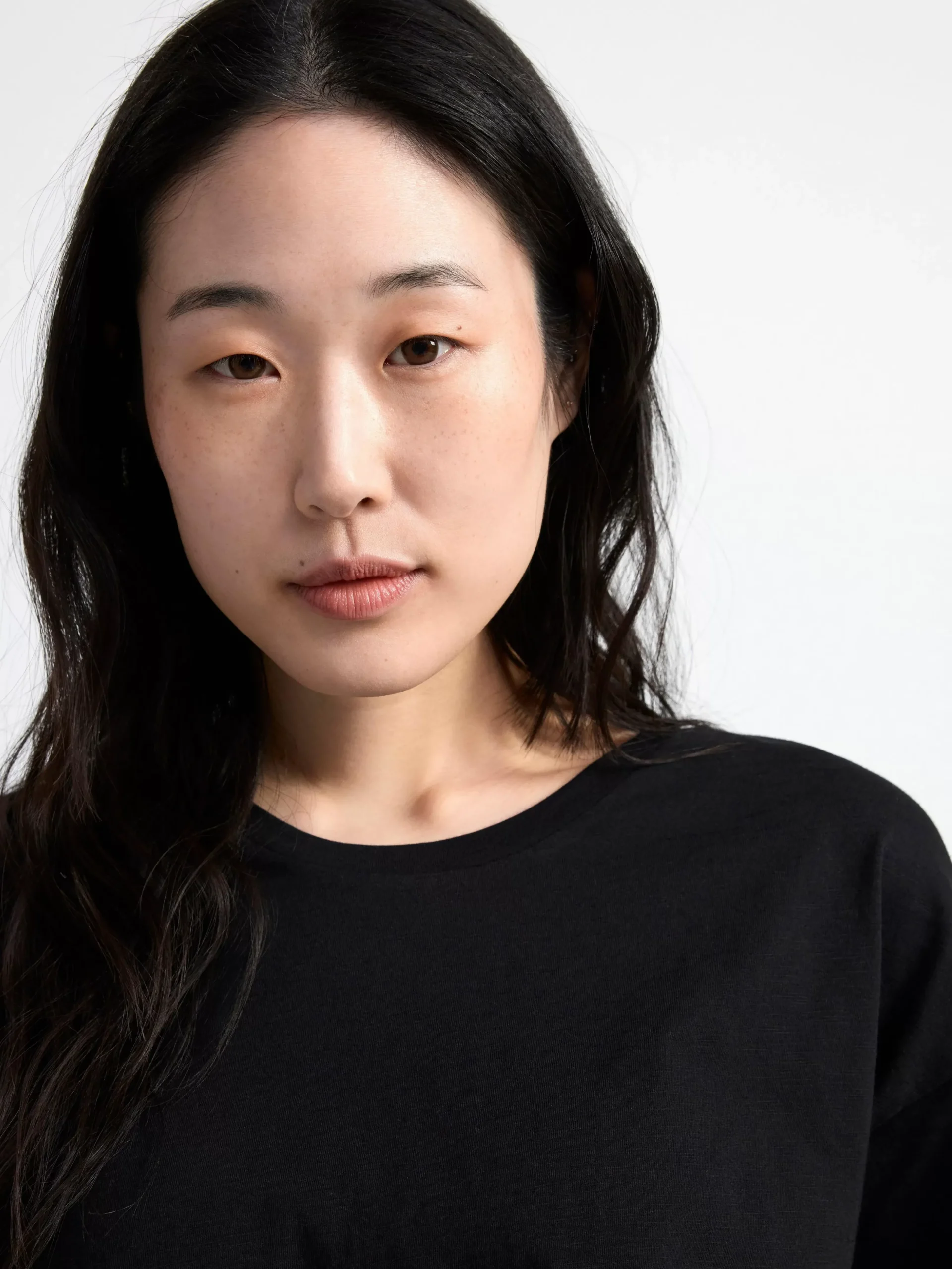 Toppar & T-Shirts>Lindex T-Shirt I Bomull Black