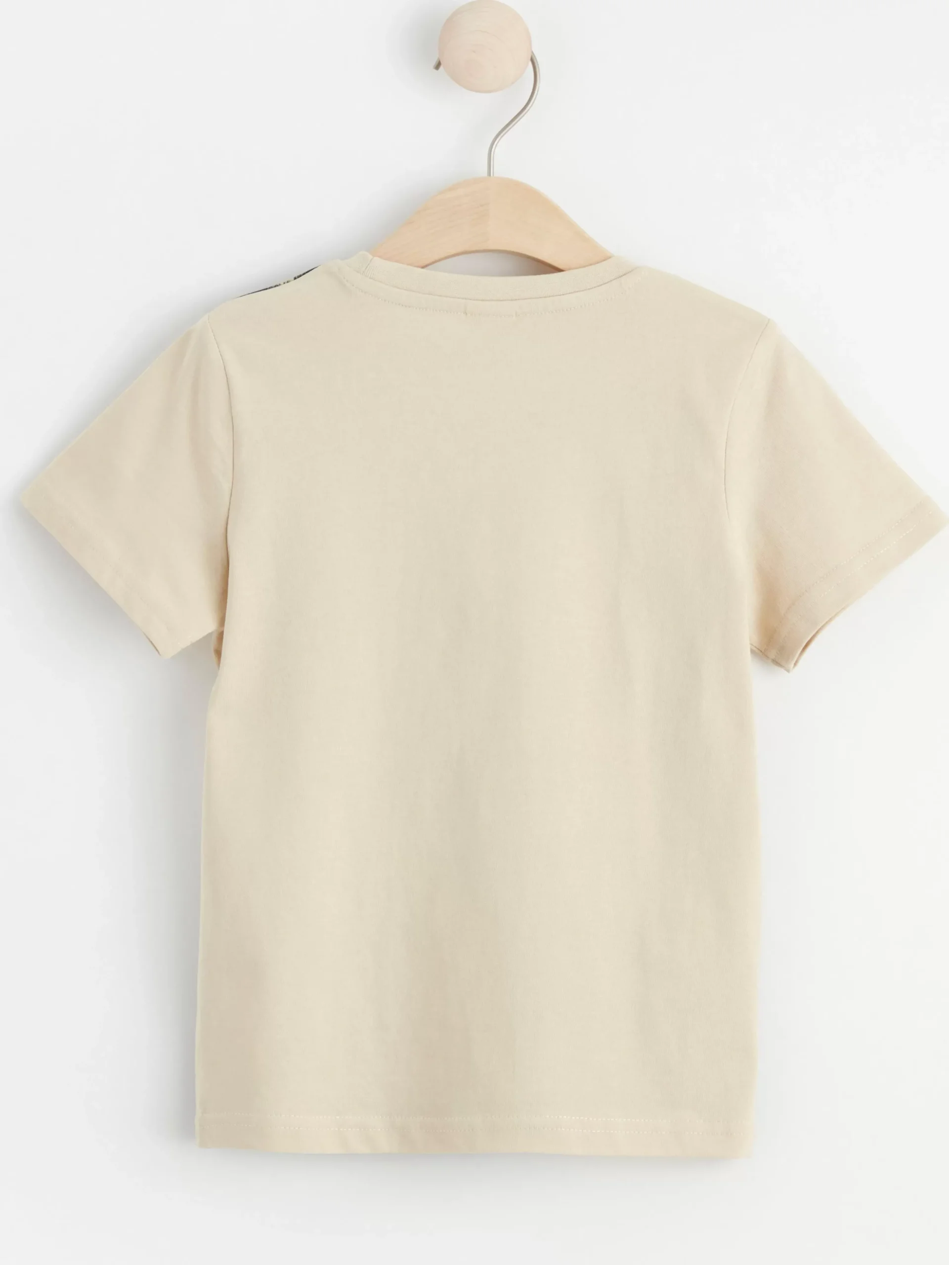 Toppar & T-Shirts>Lindex T-Shirt Med Dinosaurie Light Beige