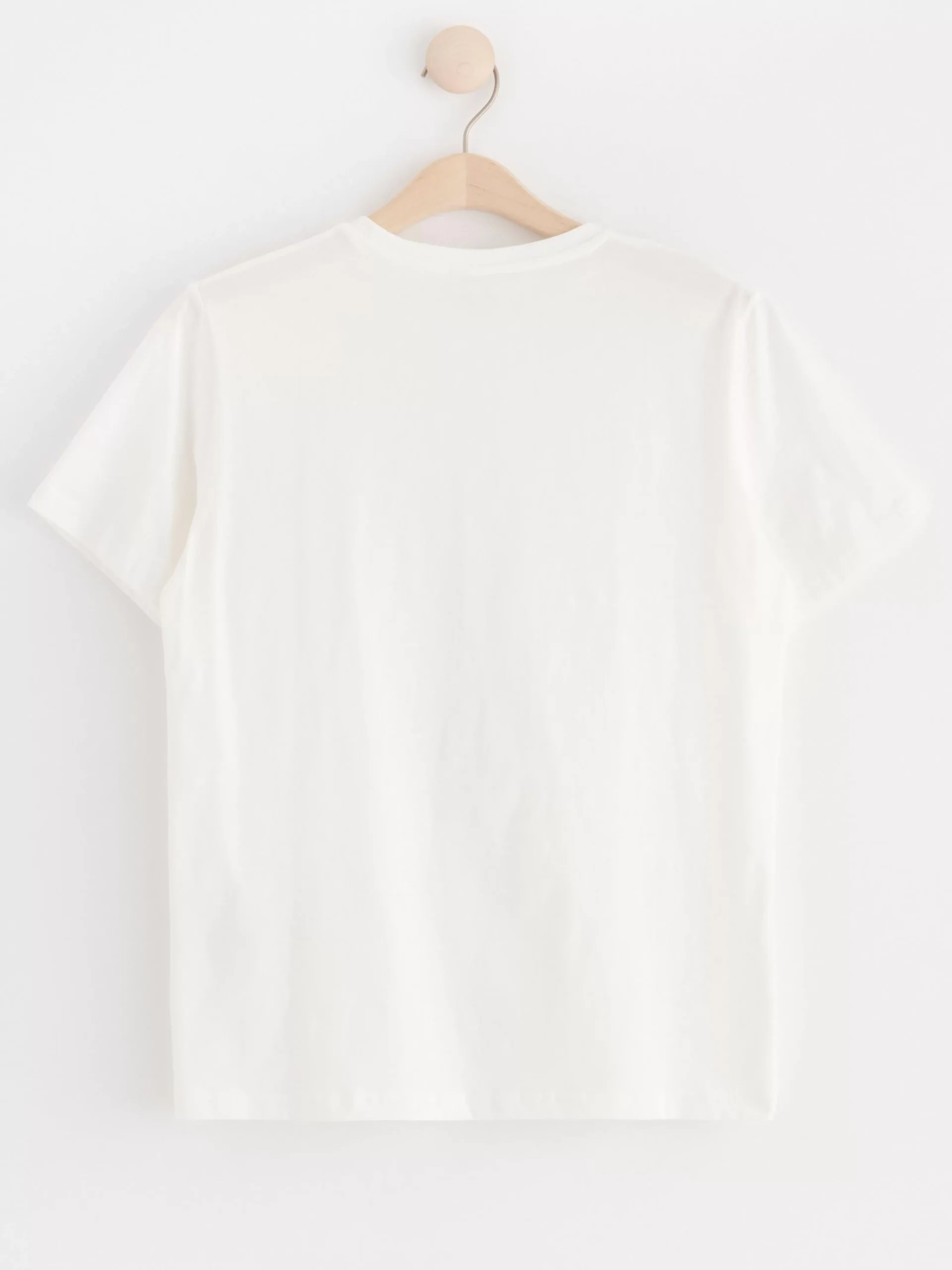 Toppar & T-Shirts>Lindex T-Shirt Med Dodskalle Off White