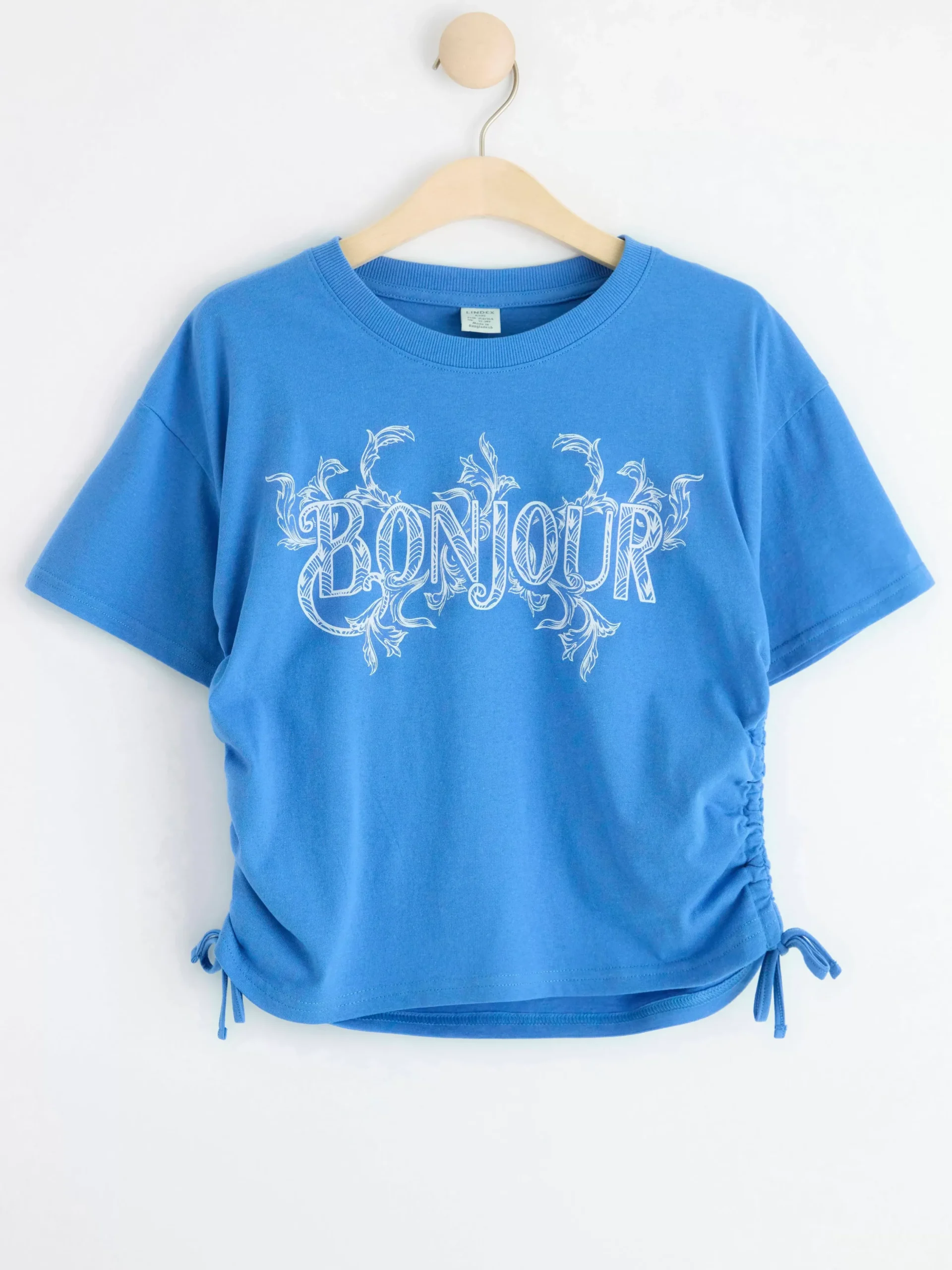 Toppar & T-Shirts>Lindex T-Shirt Med Dragsko Blue