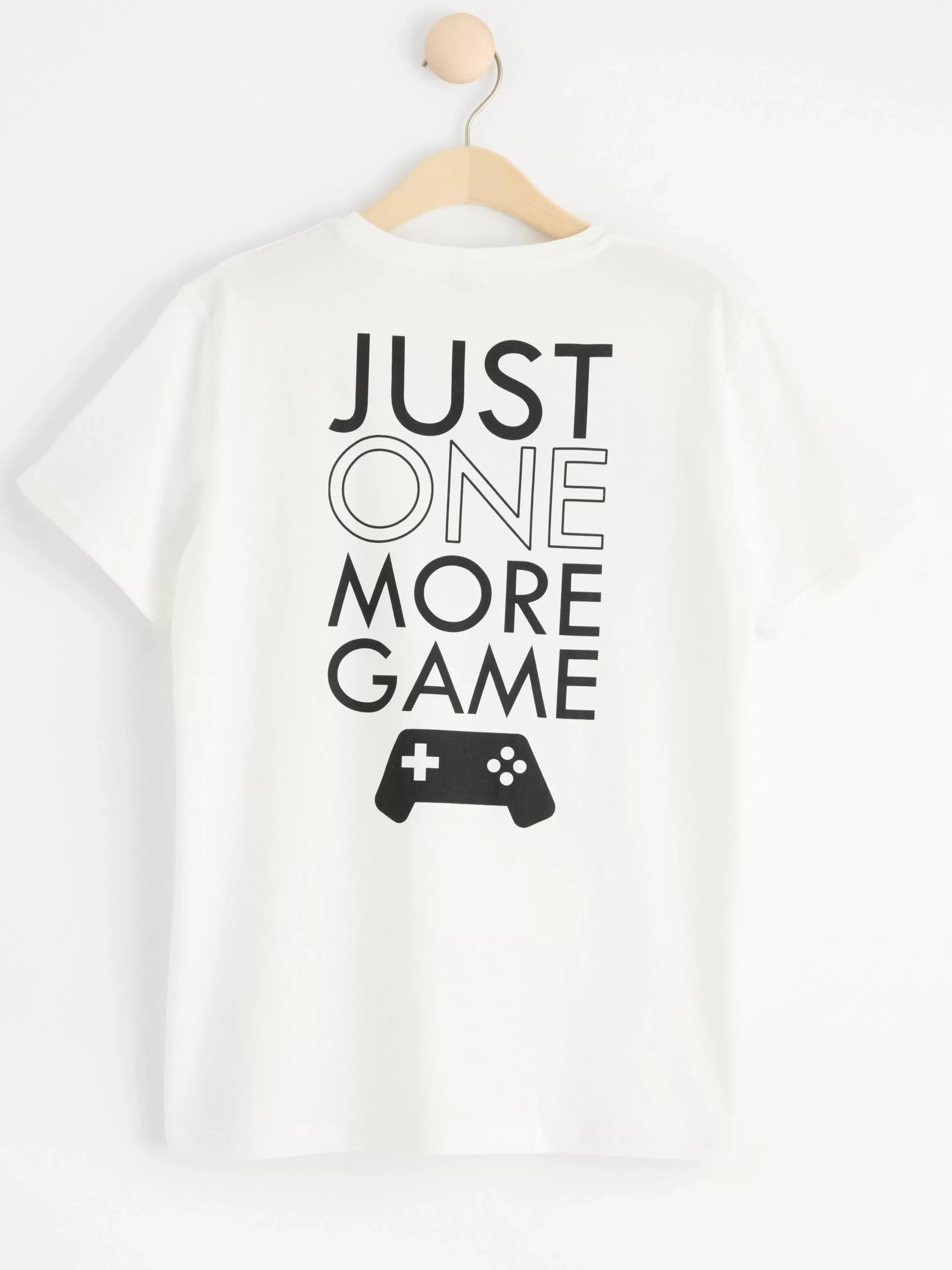 Toppar & T-Shirts>Lindex T-Shirt Med Tryck Off White