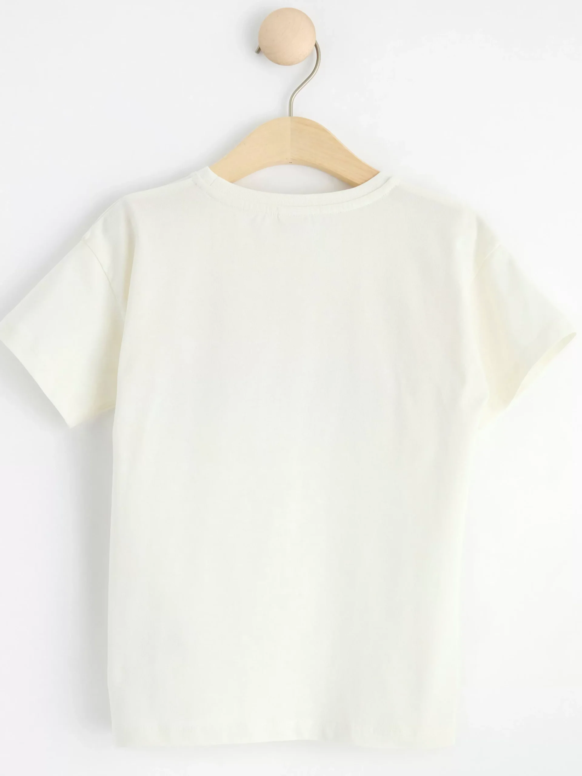 Toppar & T-Shirts>Lindex T-Shirt Med Tryck Light Dusty White