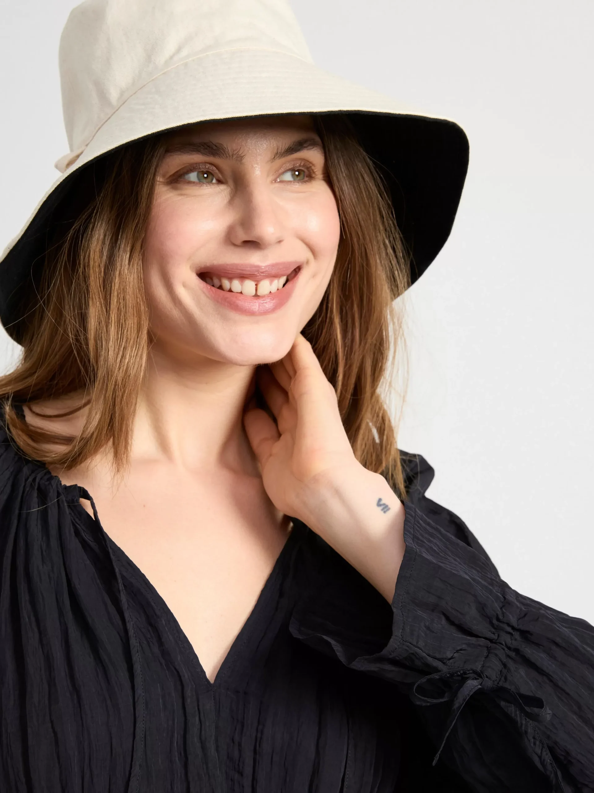 Blusar & Skjortor>Lindex Tunika Med Lang Arm Black
