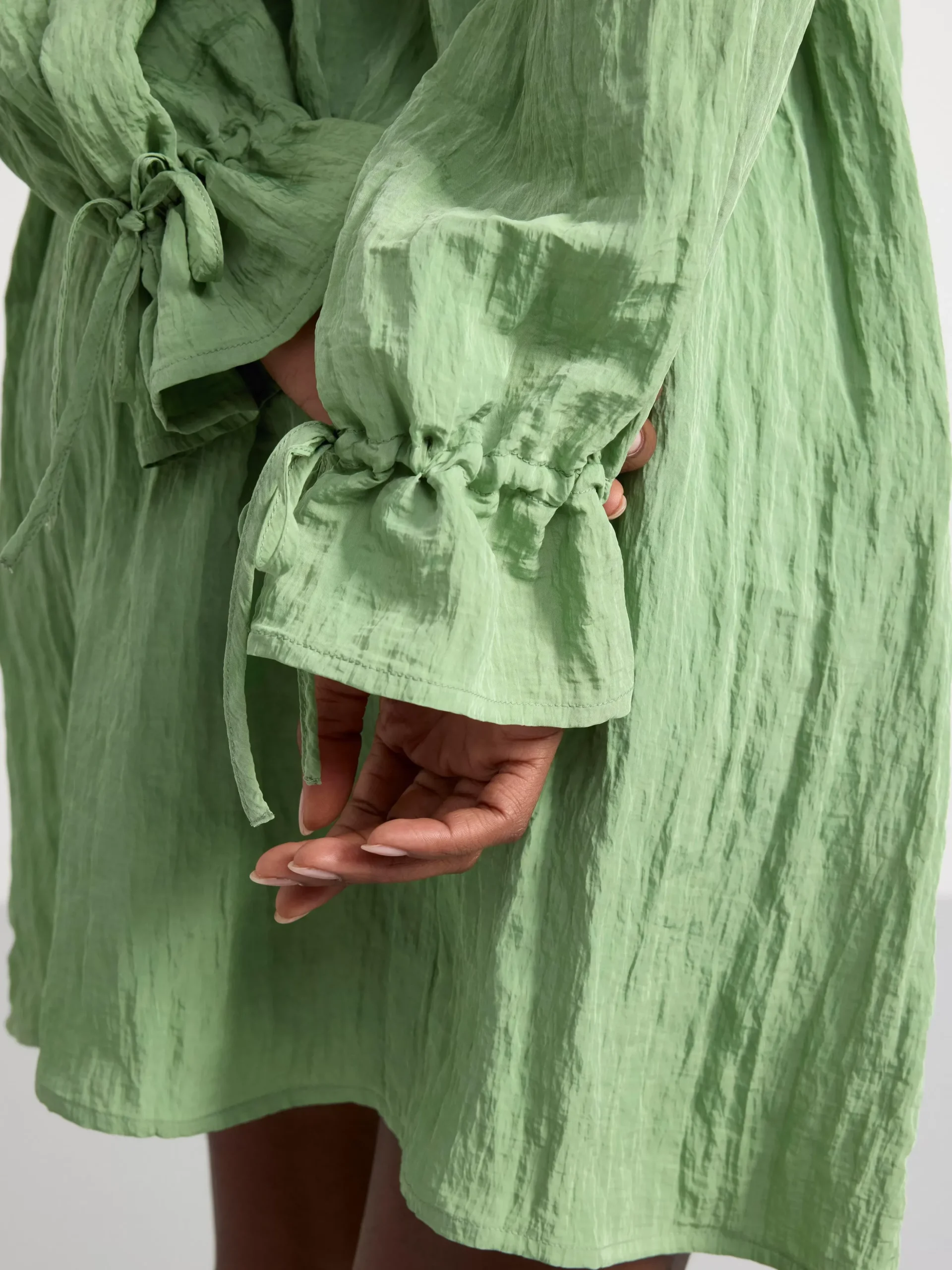 Blusar & Skjortor>Lindex Tunika Med Lang Arm Green