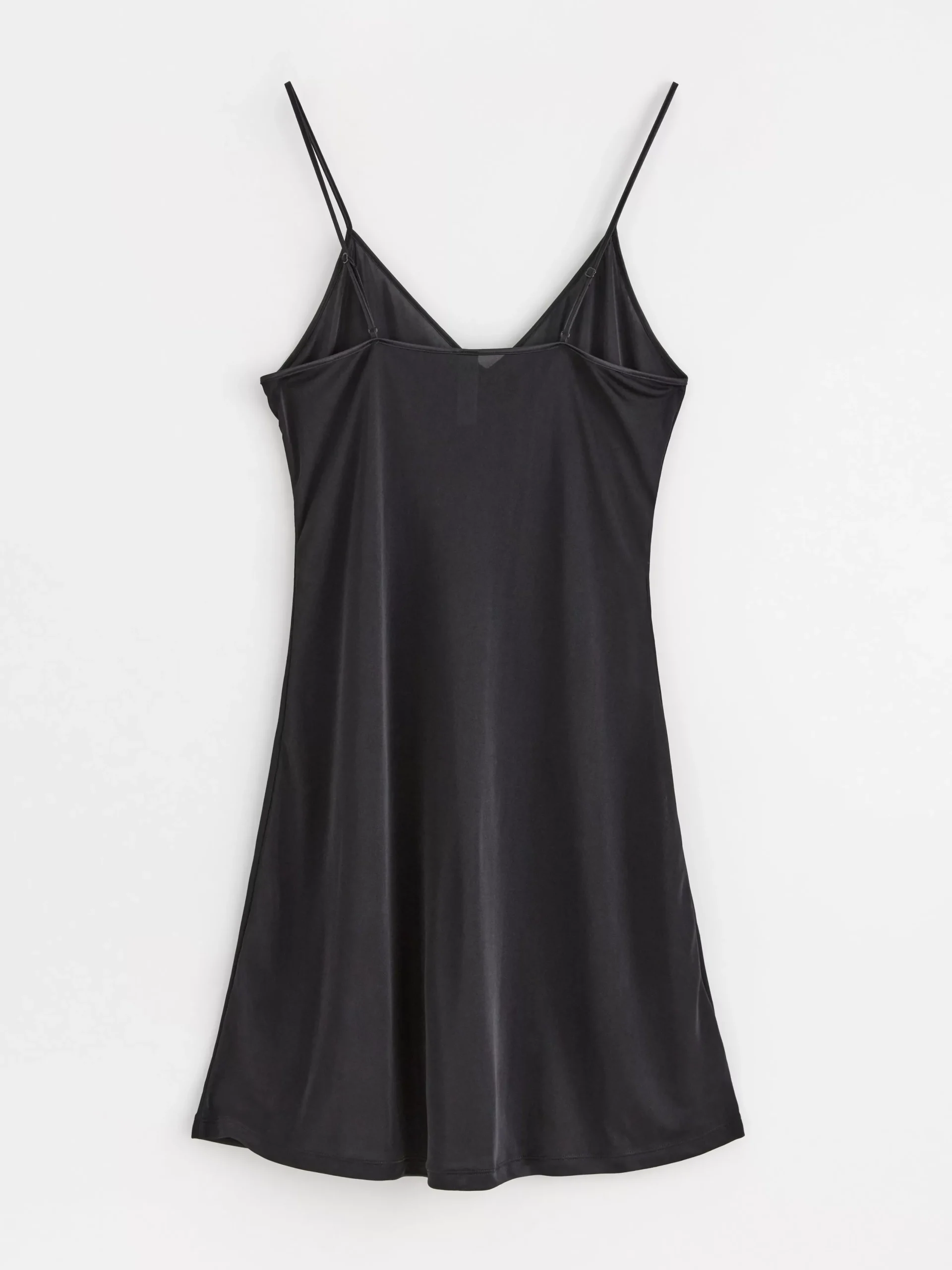 UnderKlänningar>Lindex Underklanning I Satin Black