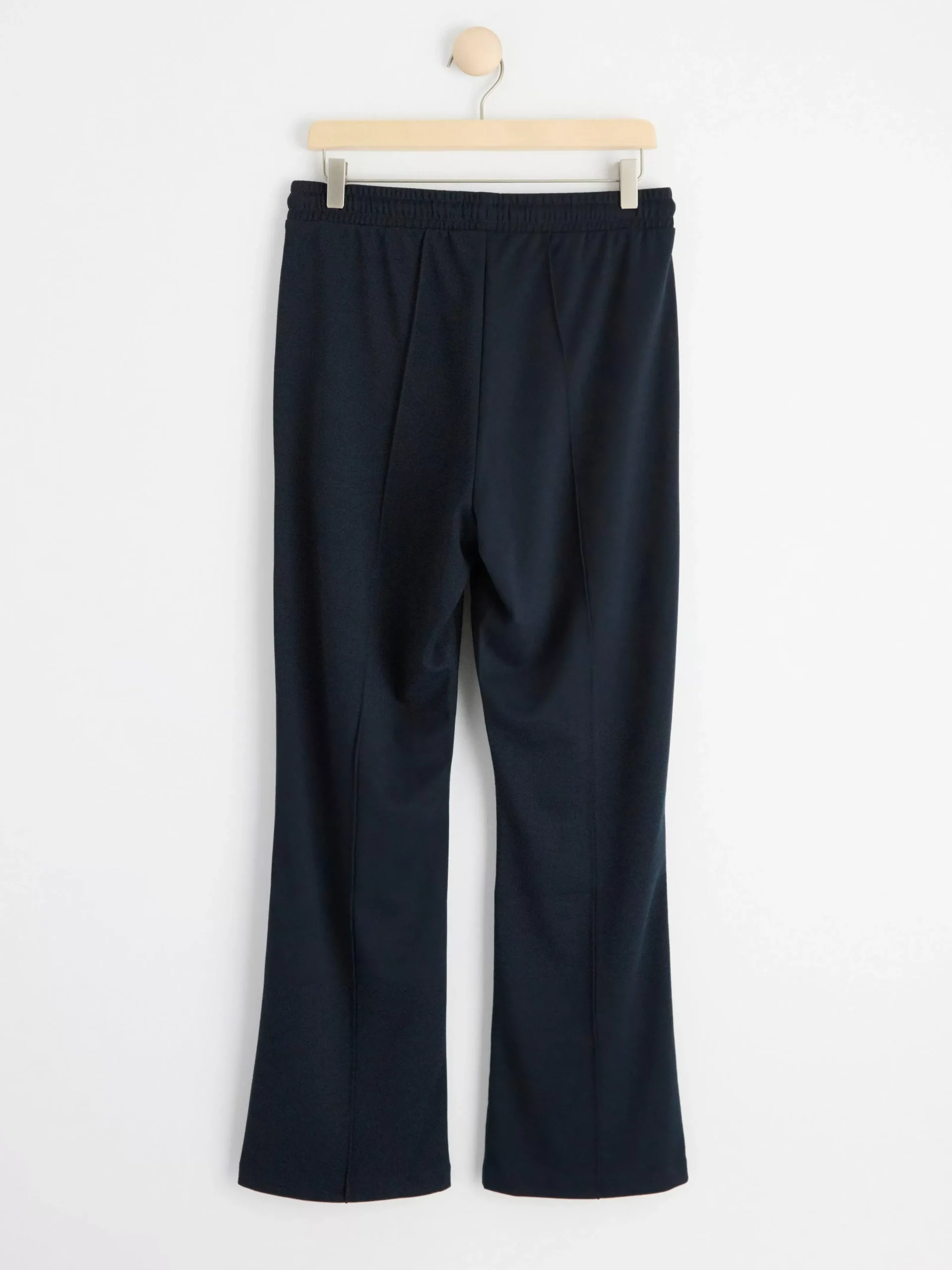 Byxor>Lindex Utsvangd Byxa Med Hog Midja Dark Navy