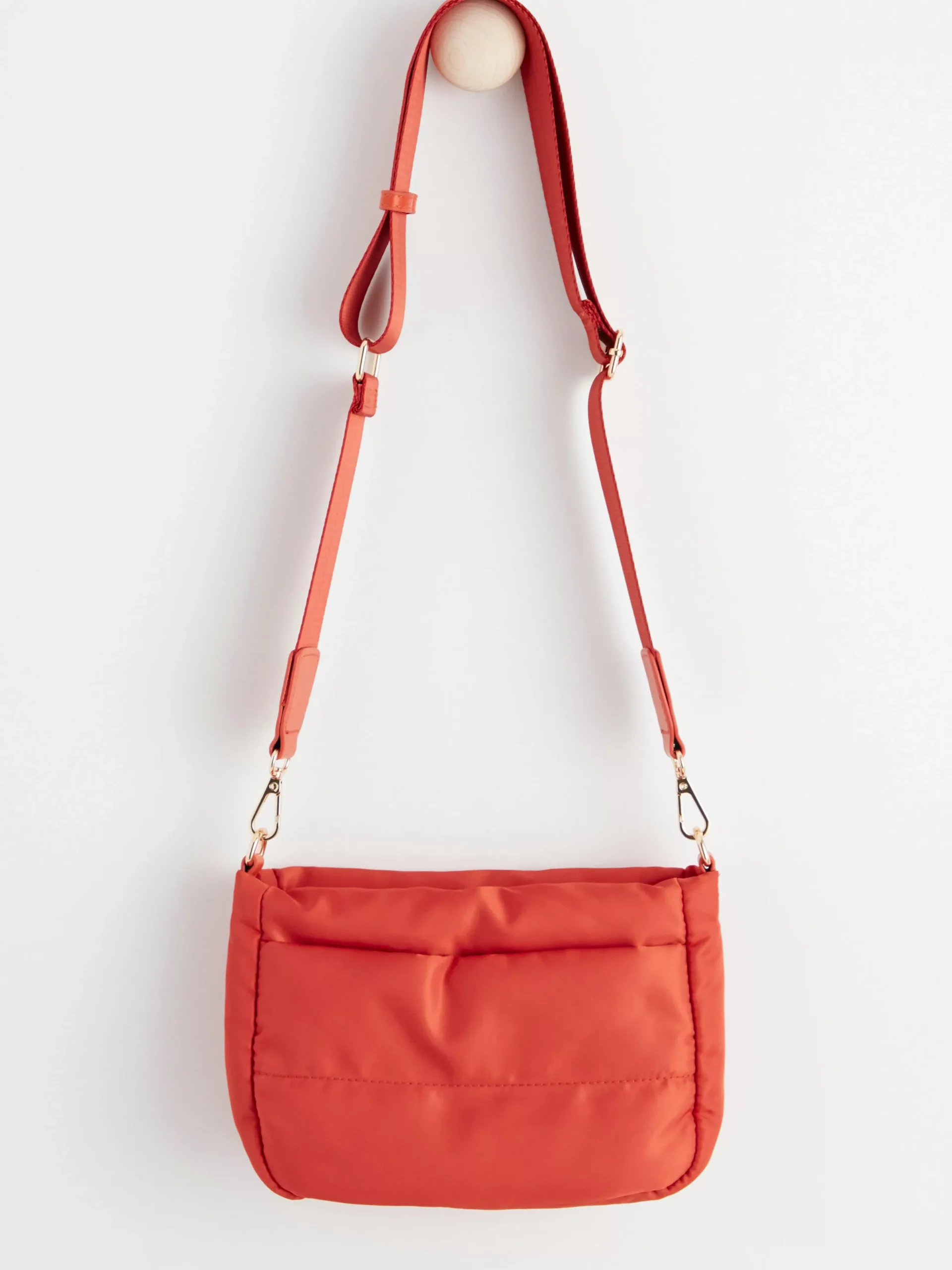 Accessoarer>Lindex Vadderad Axelvaska Dusty Orange