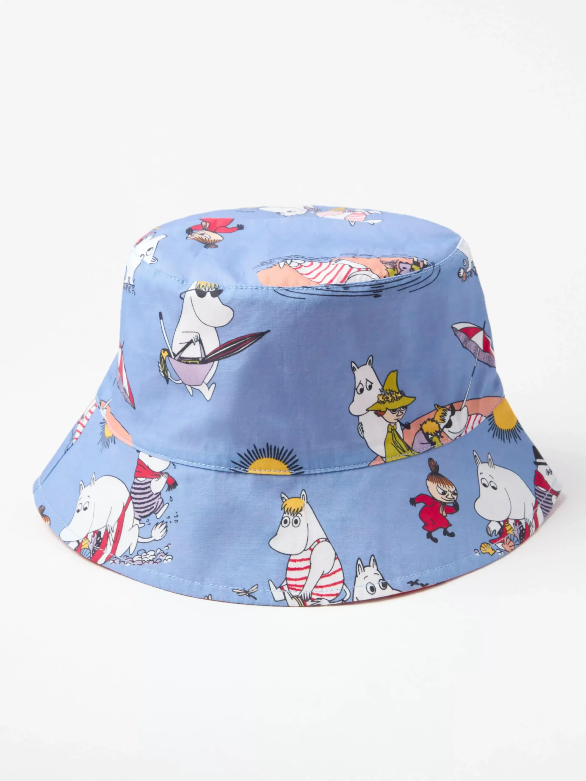 Accessoarer>Lindex Vandbar Bucket Hat Med Mumin Light Coral