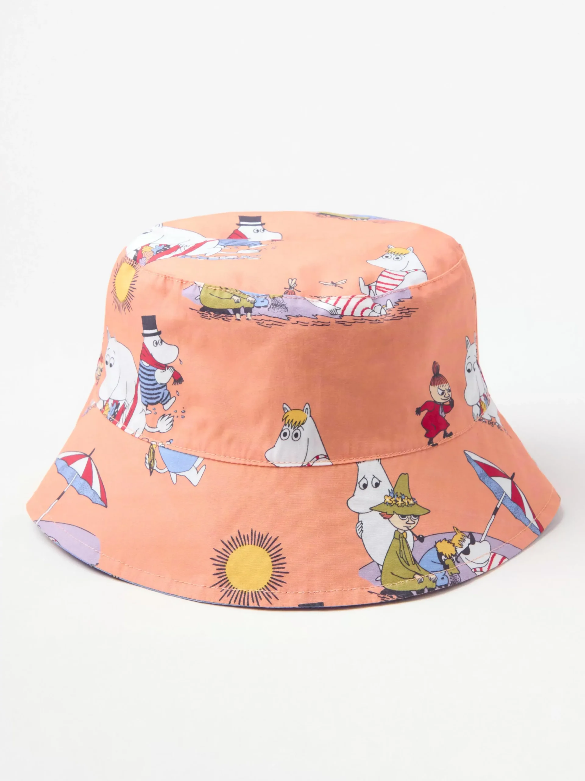 Accessoarer>Lindex Vandbar Bucket Hat Med Mumin Light Coral