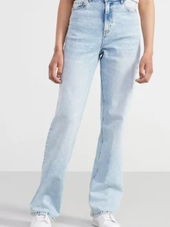 Jeans>Lindex Vanja Vida High Waist Jeans Light Denim