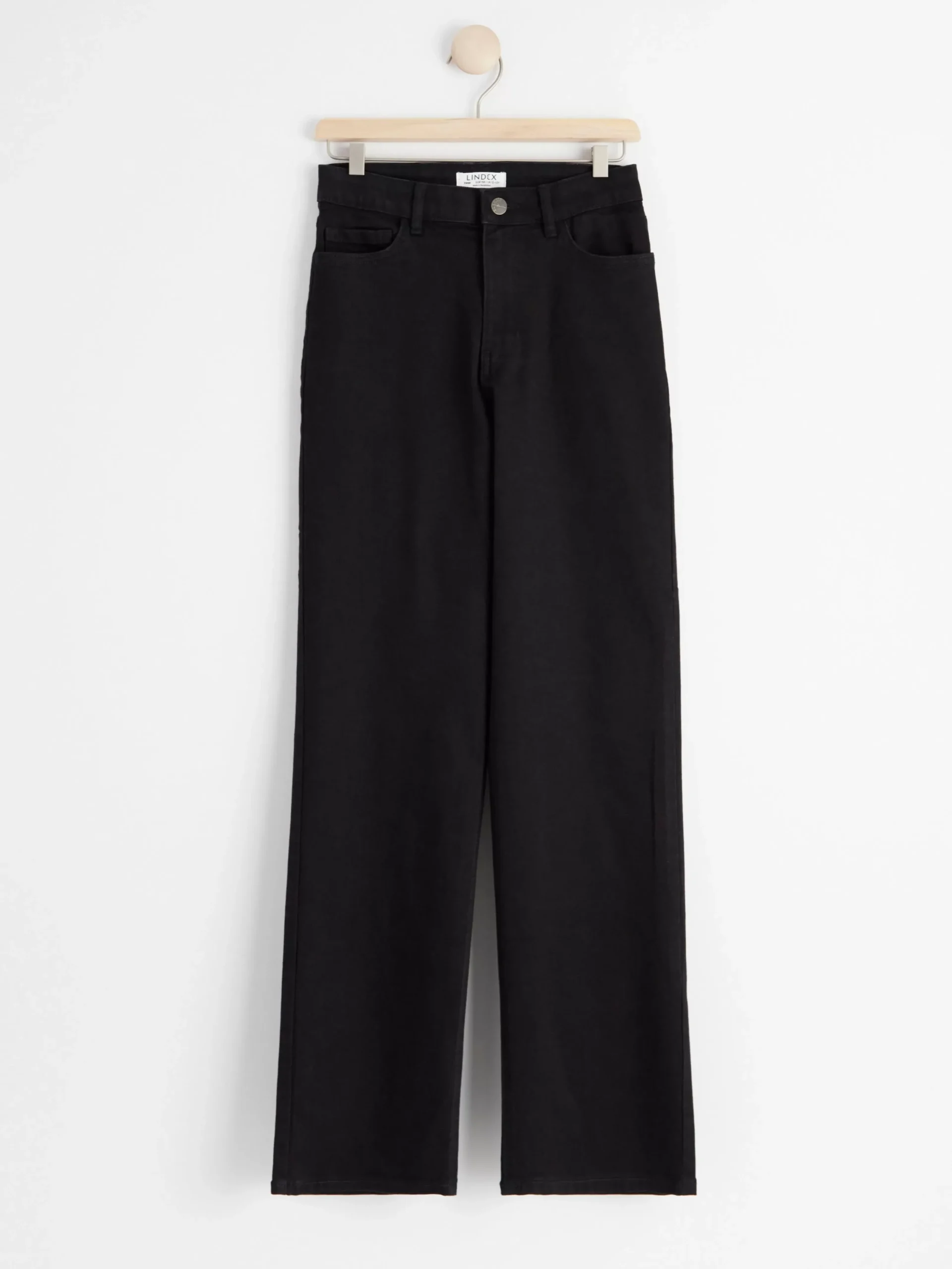 Jeans>Lindex Vanja Vida High Waist Jeans Black