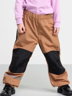 Byxor & Leggings>Lindex Vattenavvisande Skalbyxa Light Brown