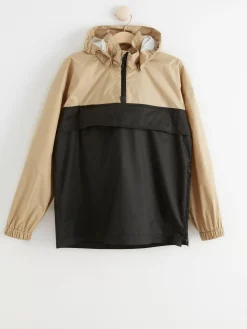 Ytterkläder>Lindex Vattentat Lattvikts Anorak Black