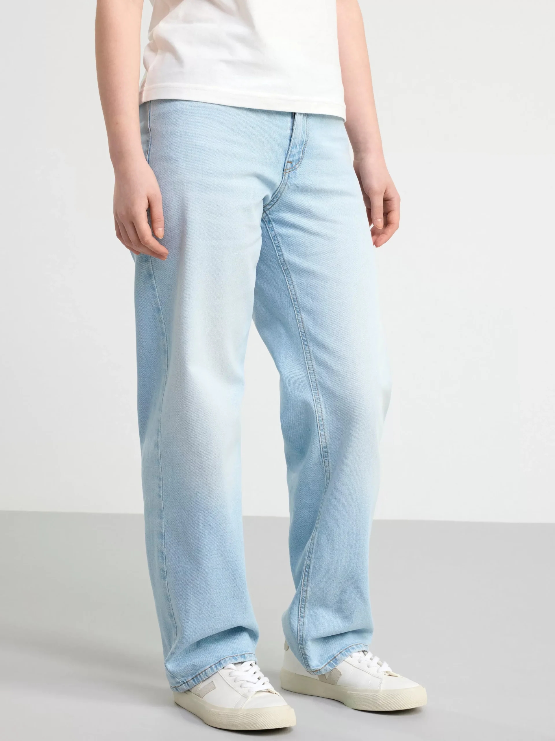 Jeans>Lindex Vicky Wide Low Waist Jeans Light Denim