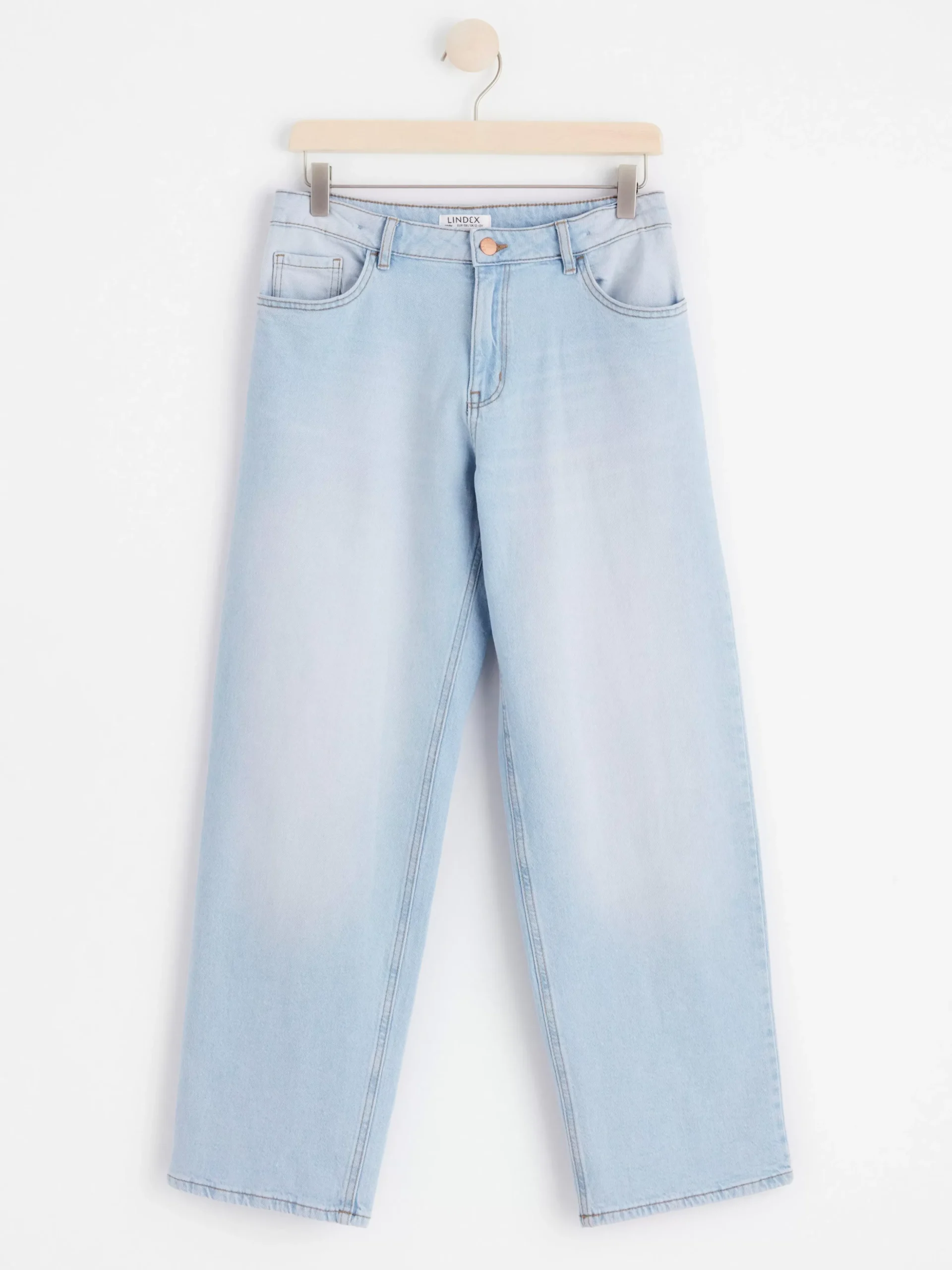 Jeans>Lindex Vicky Wide Low Waist Jeans Light Denim